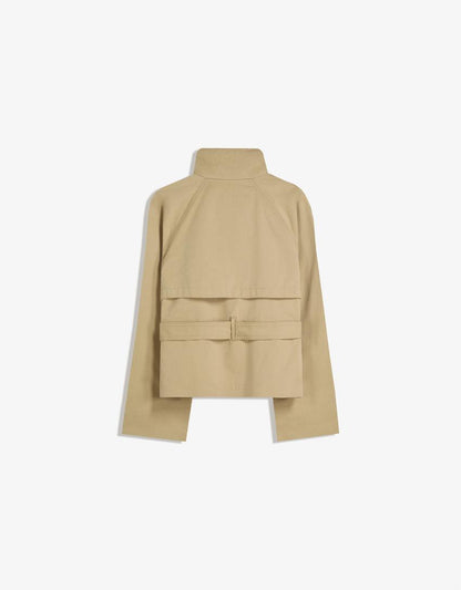 Trench Corto Donna Autunnale | Cappotto Leggero con Cintura – Noemis TIAMUSE November