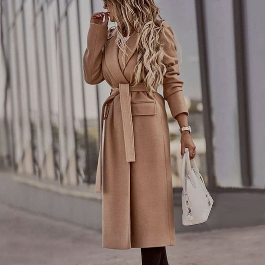 Trenchcoat Elegante Donna | Moda Donna 2025 Cappotto Raffinato TIAMUSE