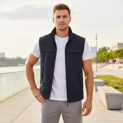 Gilet da allenamento uomo | Traspirante, leggero, ad asciugatura rapida