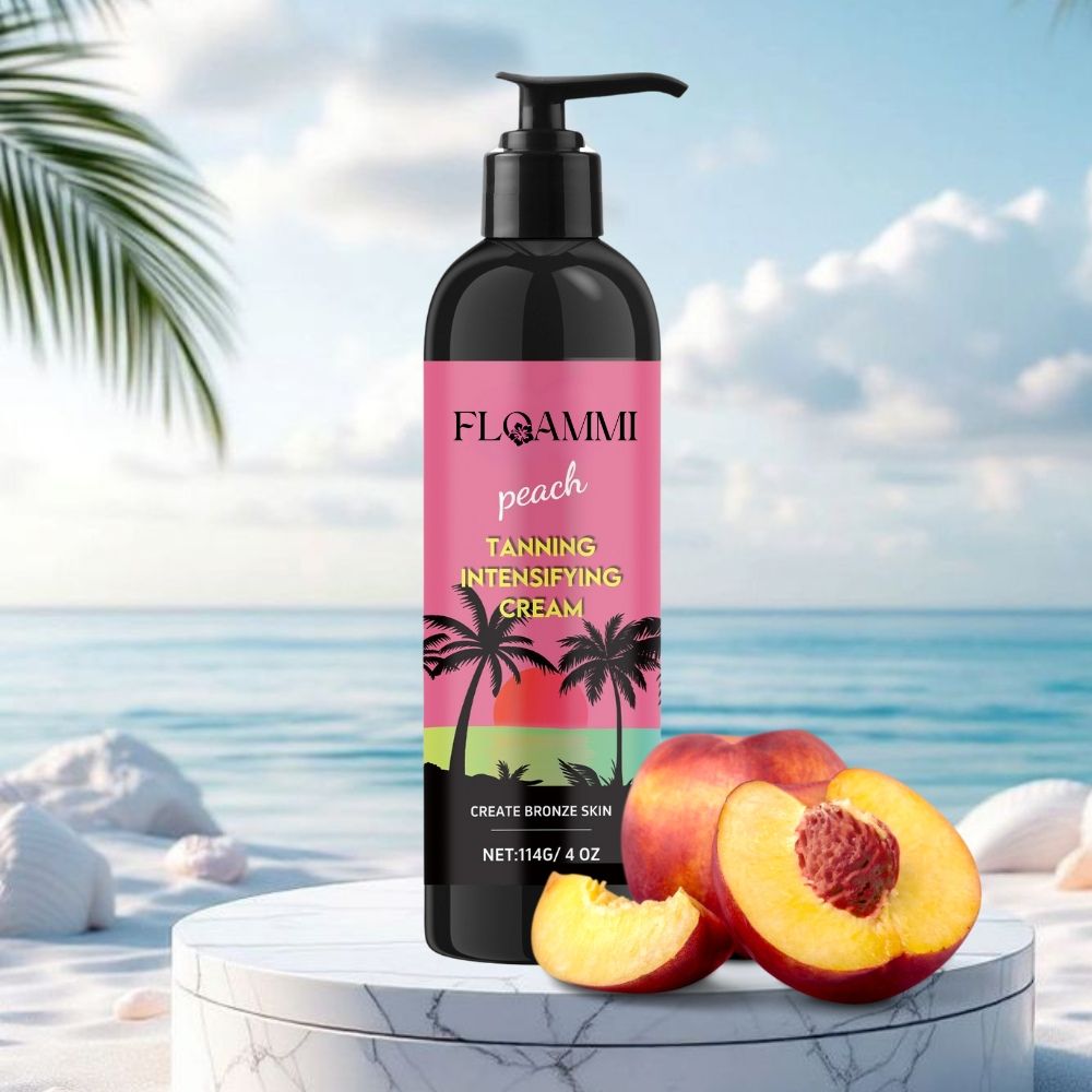 Crema Intensificatrice per Abbronzatura per un Aspetto Baciato dal Sole FLOAMMI