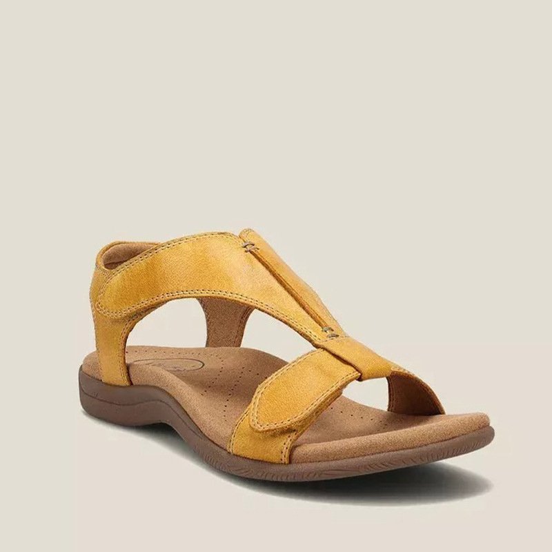 Sandali Piattaforma in Pelle per Donna – Suola Ergonomica e Design Casual Chic TIAMUSE Sandali