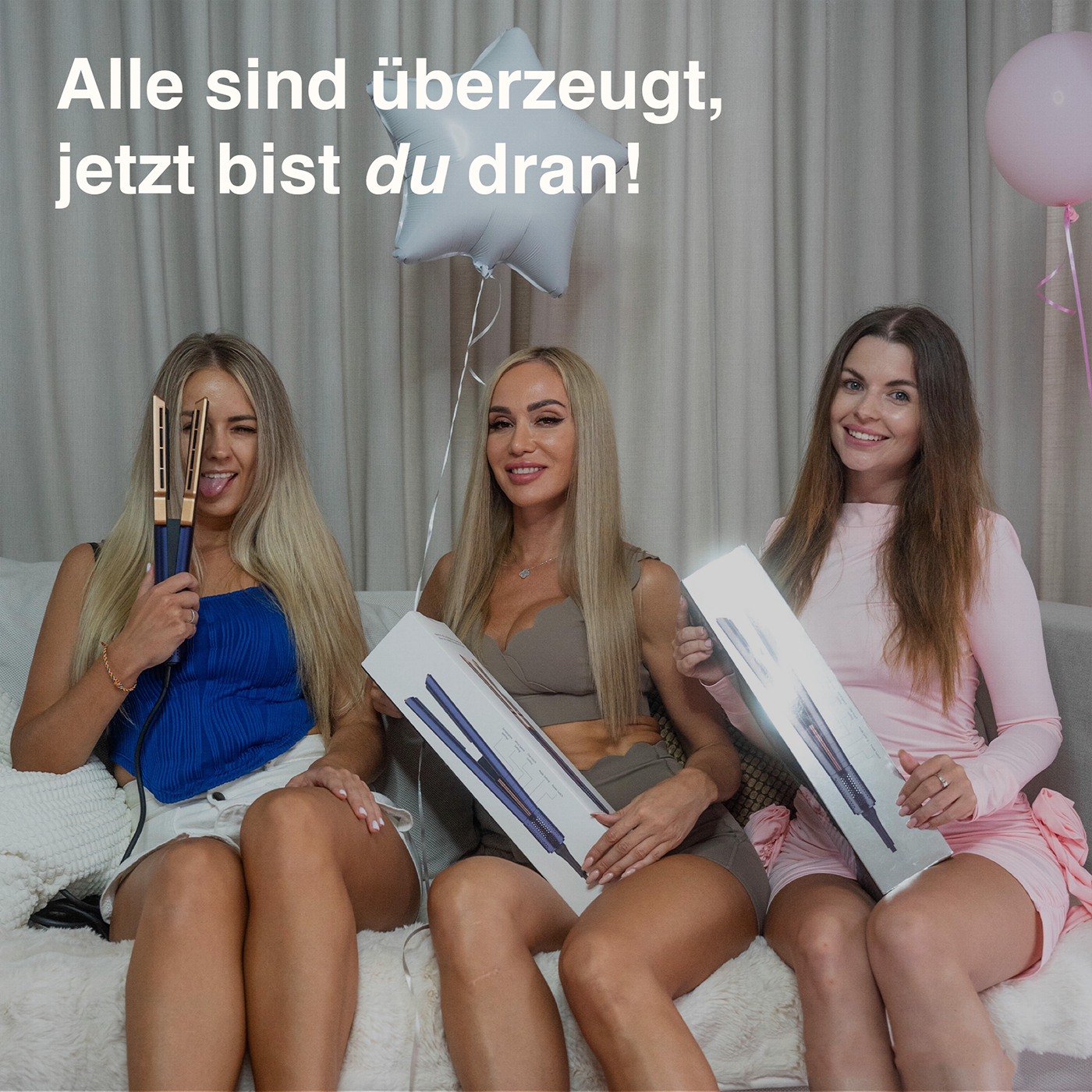 FLOAMMI - Piastra per Capelli ad Aria