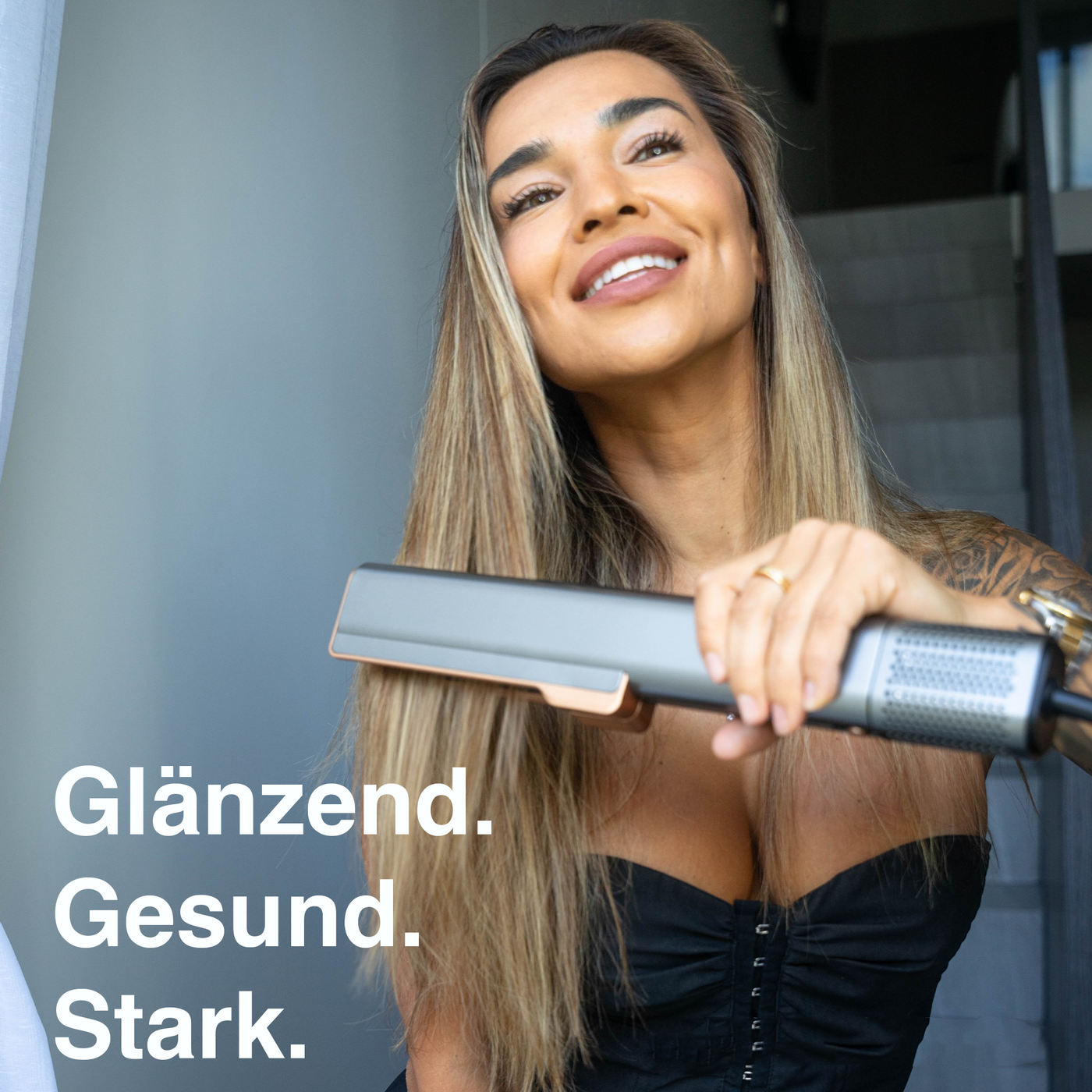 FLOAMMI - Piastra per Capelli ad Aria