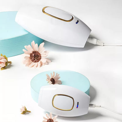 Hårfjerningsenhed med IPL laser epilator