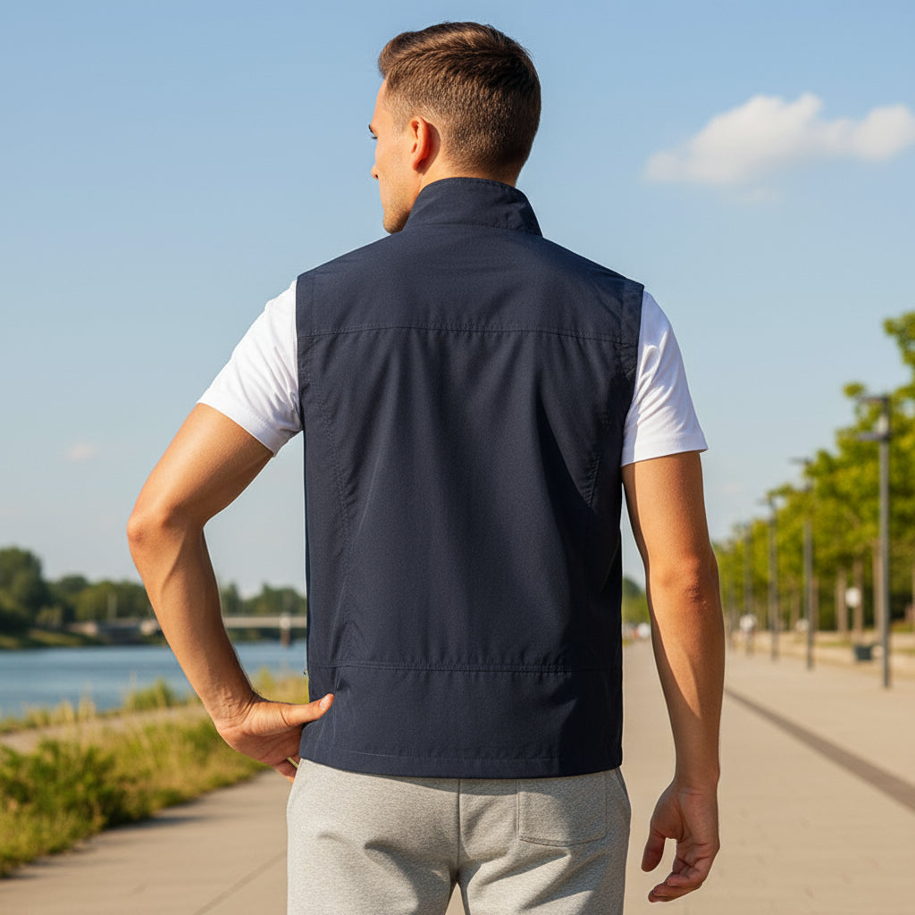 Gilet da allenamento uomo | Traspirante, leggero, ad asciugatura rapida