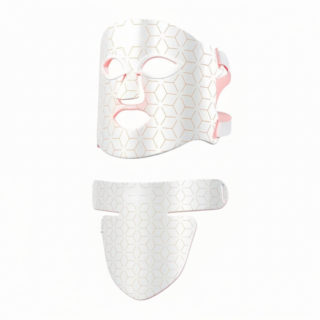 LED PRO Gesichtsmaske – 10-minütige Lichttherapie gegen Falten und müde Haut