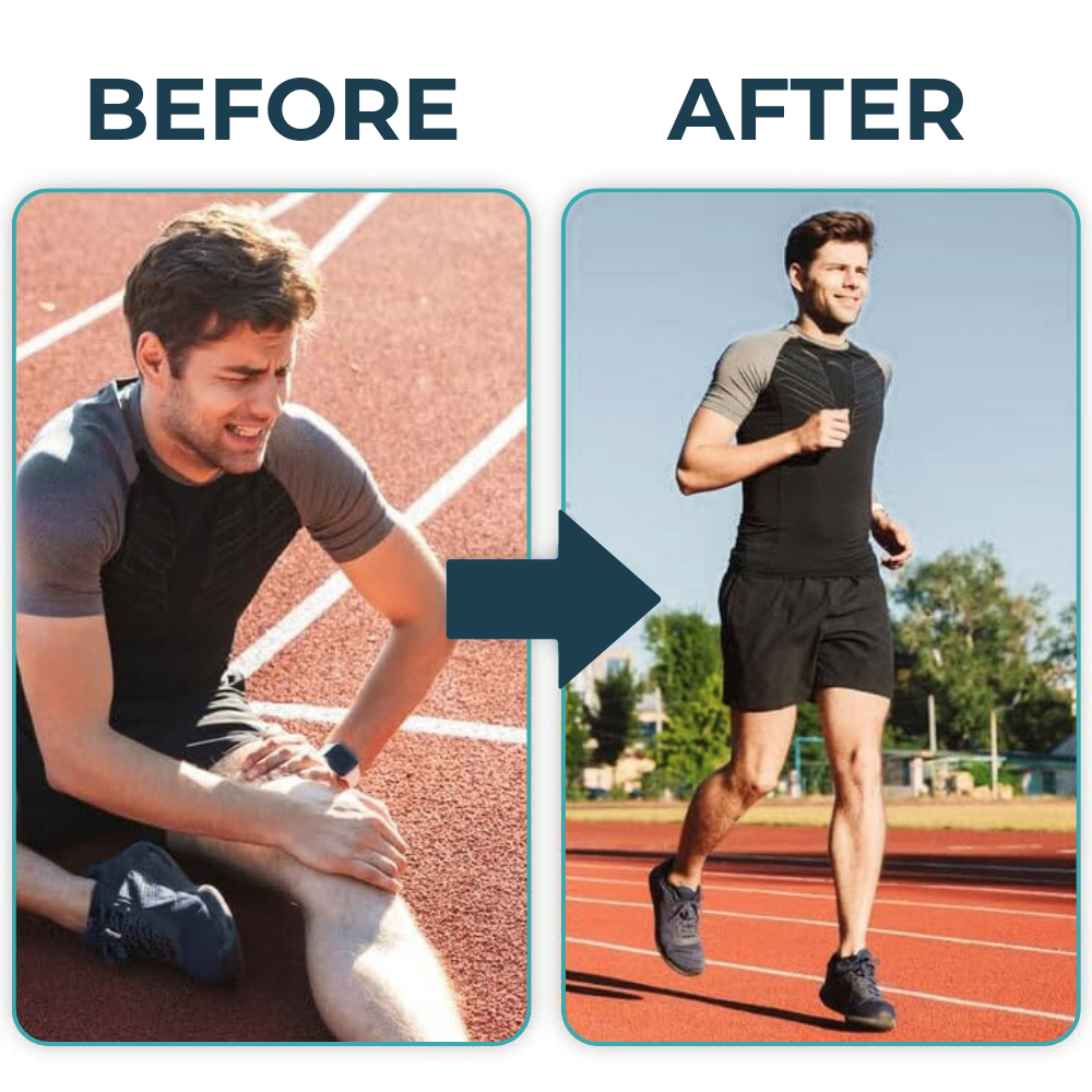 Massaggiatore per Ginocchio con Infrarossi e Calore Terapeutico 3-in-1