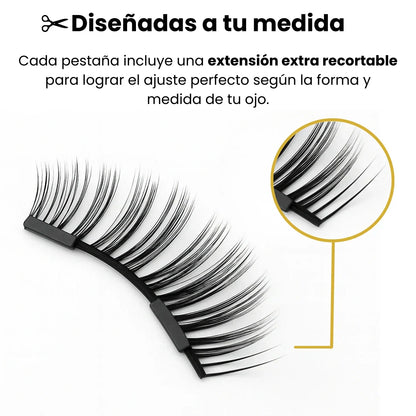 Set di Ciglia Magnetiche Effetto Naturale