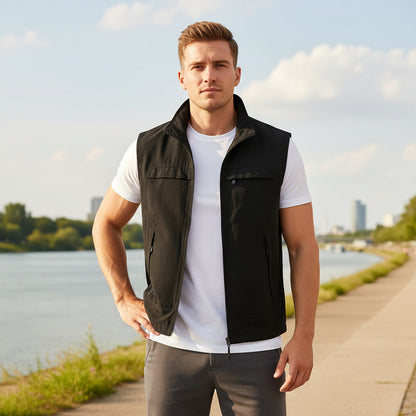 Gilet da allenamento uomo | Traspirante, leggero, ad asciugatura rapida